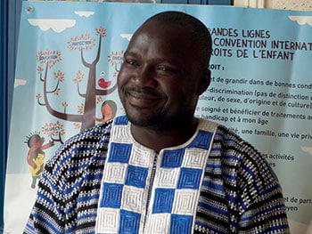 Yves Ouoba, Directeur de l'association burkinabè Tintua