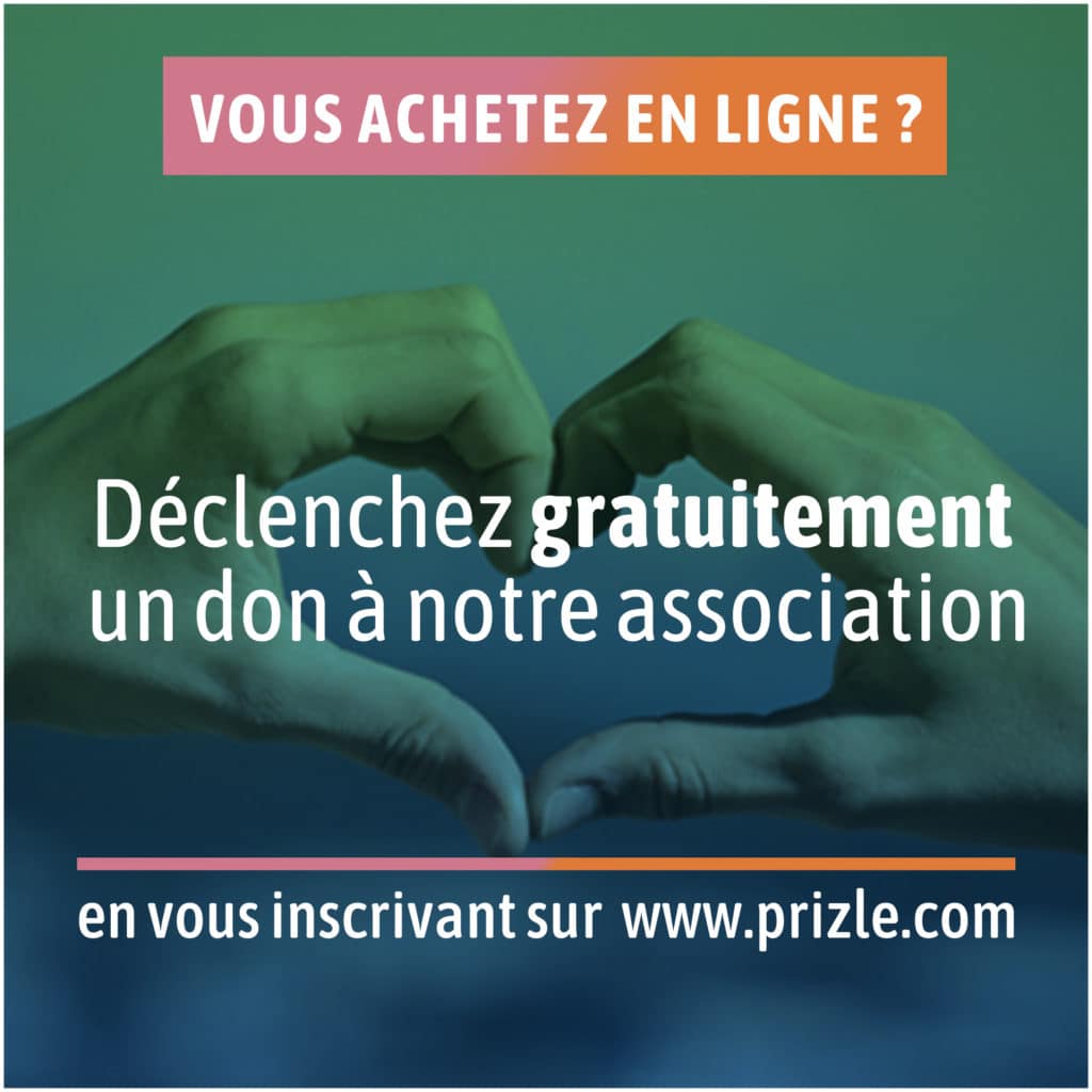 Soutenez l'association Partage en faisant vos achats en ligne avec Prizle