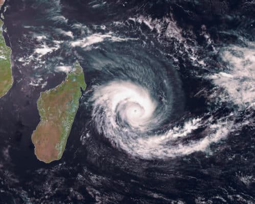 Cyclone à Madagascar