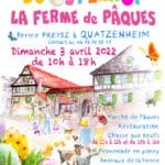 Partage Alsace sera présente à Quatzenheim à « La ferme de Pâques » le dimanche 3 avril