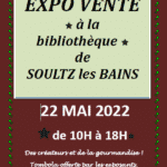 Partage Alsace propose une expo-vente à la bilbliothèque de Soultz-les-Bains