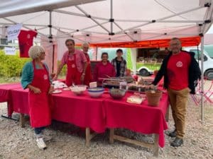 Événement avec les jardins de Cocagne pour les bénévoles de PARTAGE RA Saint-Étienne