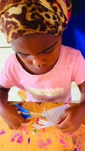 Enfant bénéficiaire - Association Le Village d'Eva à Mayotte