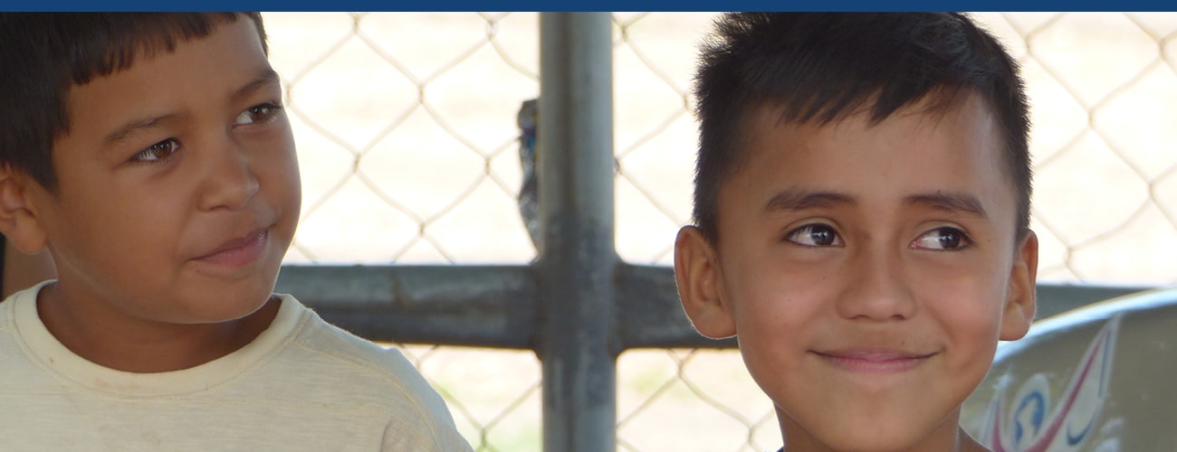 Enfants bénéficiaires du Honduras